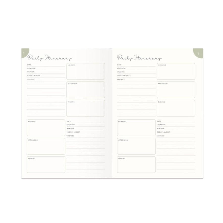 The World is Waiting Guided Travel Journal - Portico Designs