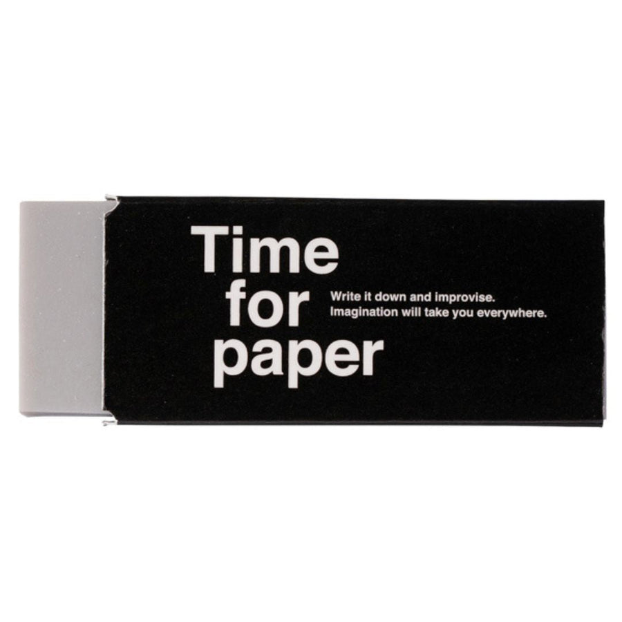 Time for Paper Erasers-Erasers-Mark's Inc.-Black