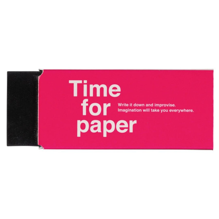 Time for Paper Erasers-Erasers-Mark's Inc.-Pink