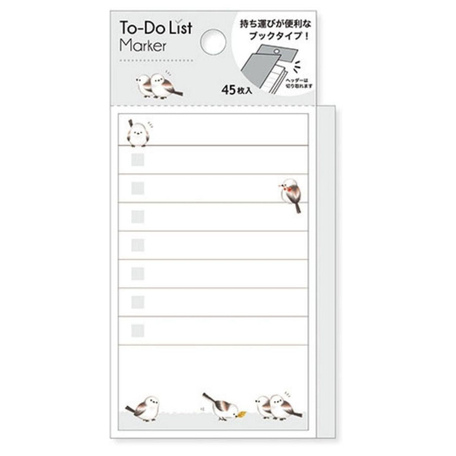 To Do List Sticky Notes - Long-Tailed Tit - Mind Wave