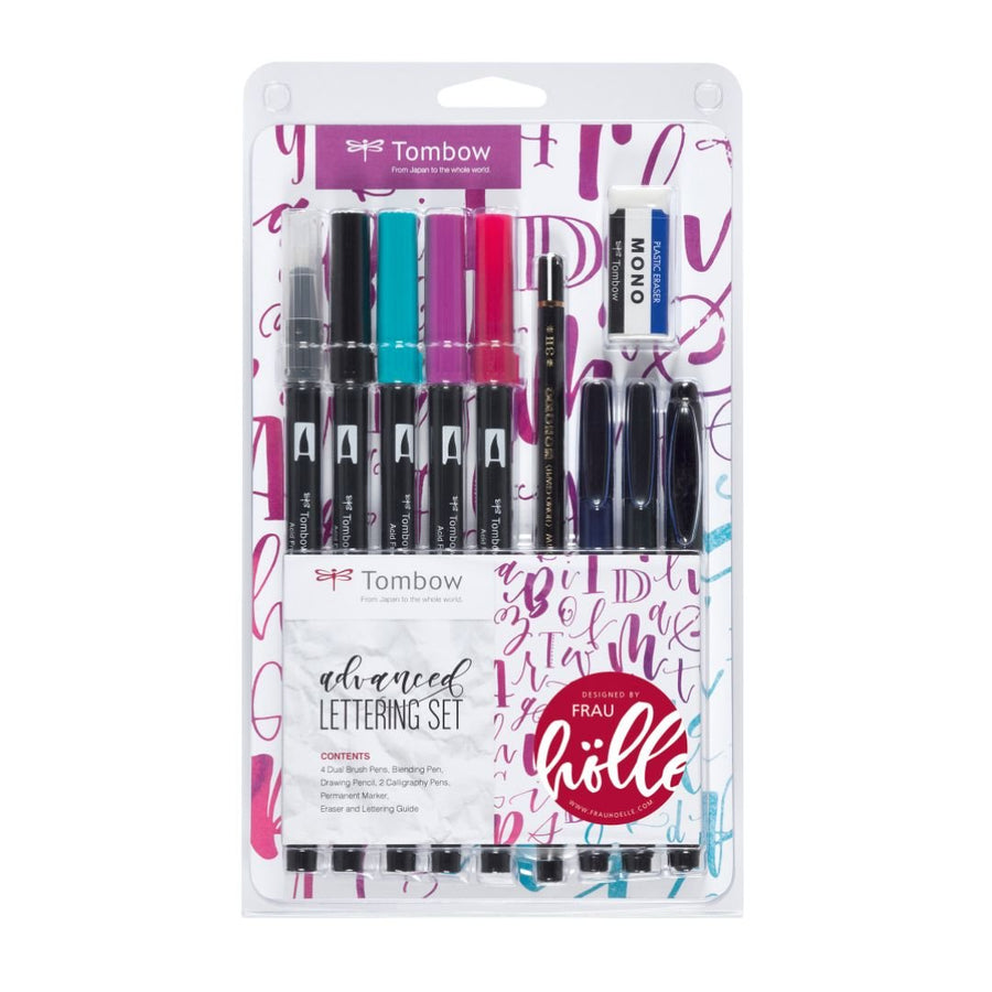 Tombow Advanced Brush Pen Lettering Set - Tombow
