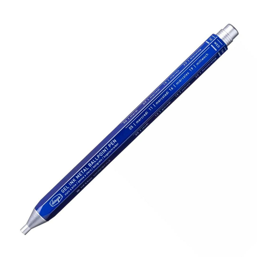 Tous Les Jours Days Metal Pen - Mark'Style Tokyo-Pens-Mark's Inc.-Navy