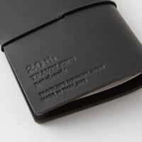 TRAVELER'S notebook 20th Anniversary Card Size Set Black - TRAVELER'S COMPANY