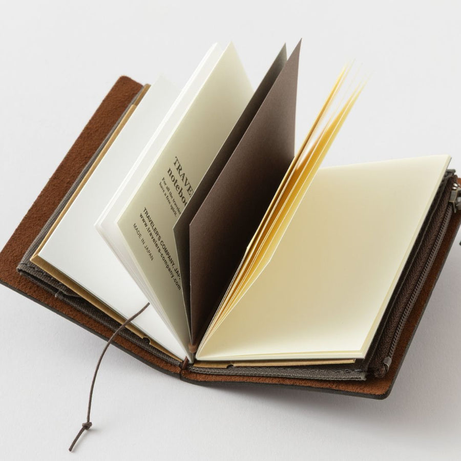 TRAVELER'S notebook 20th Anniversary Card Size Set Brown - TRAVELER'S COMPANY