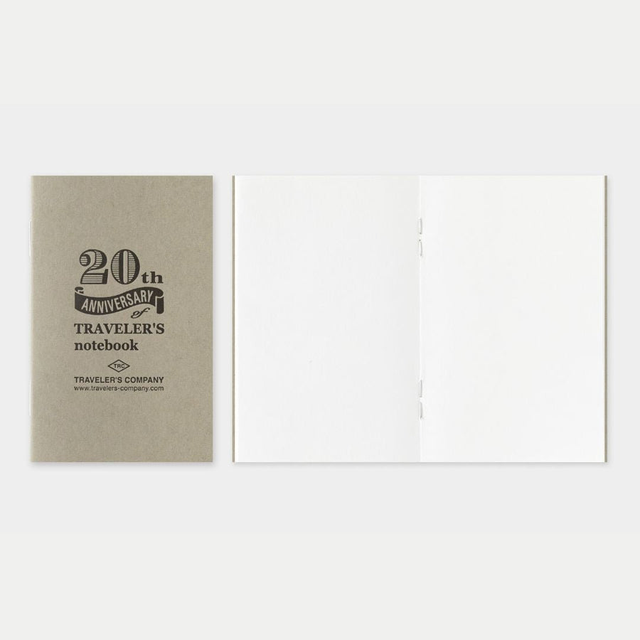 TRAVELER'S notebook 20th Anniversary Card Size Set Brown - TRAVELER'S COMPANY