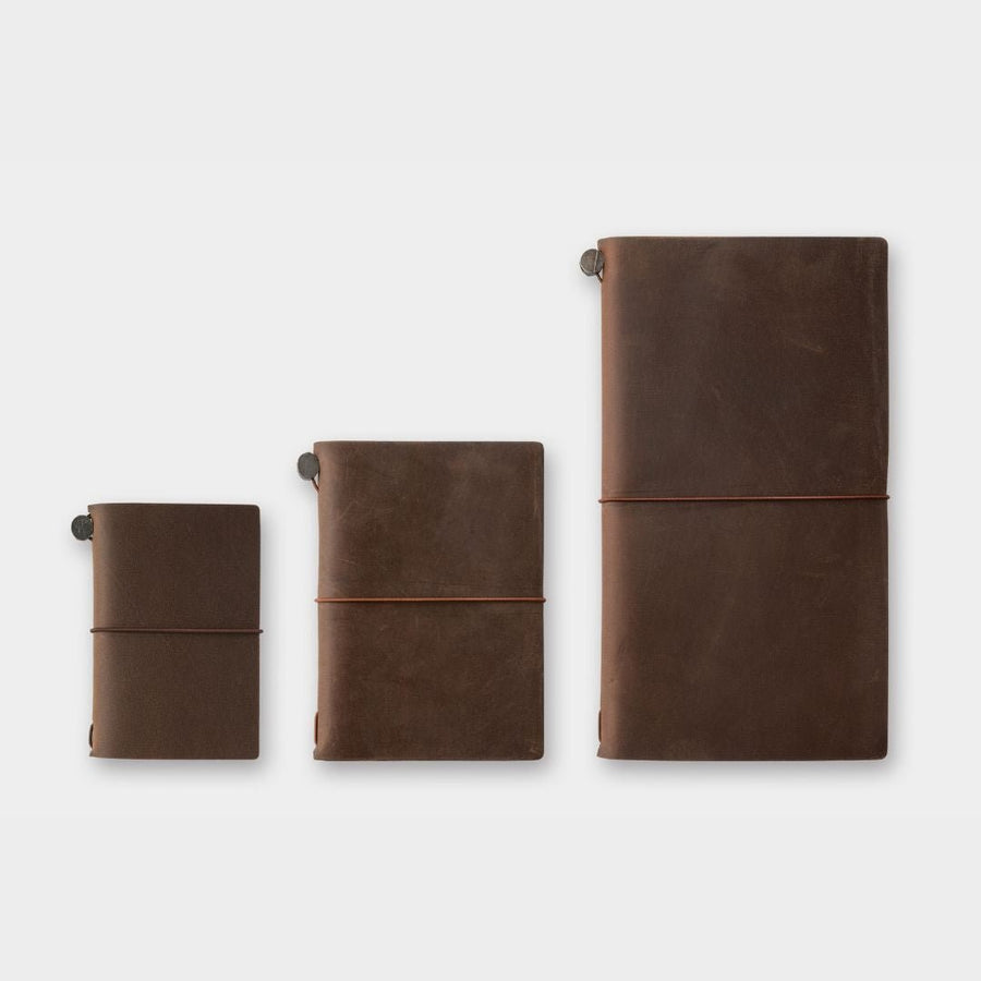 TRAVELER'S notebook 20th Anniversary Card Size Set Brown - TRAVELER'S COMPANY