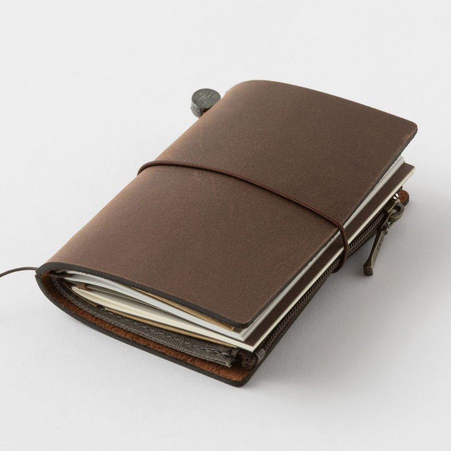 TRAVELER'S notebook 20th Anniversary Card Size Set Brown - TRAVELER'S COMPANY