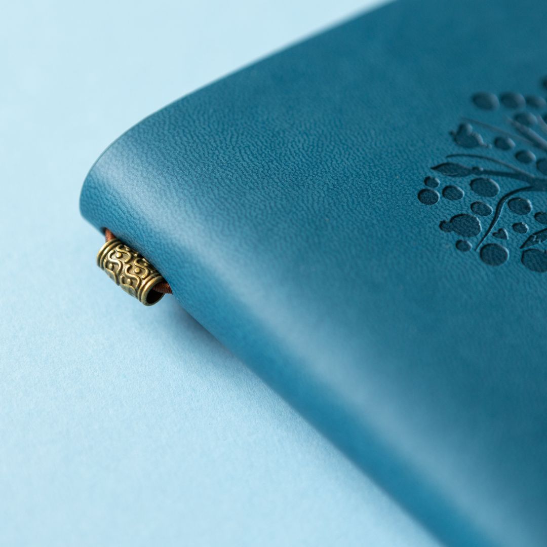 Traveller's Notebook Refillable Journal-Notebooks-Under the Rowan Trees-Teal