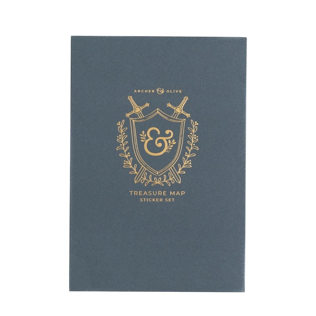 Treasure Map Sticker Set - Archer & Olive