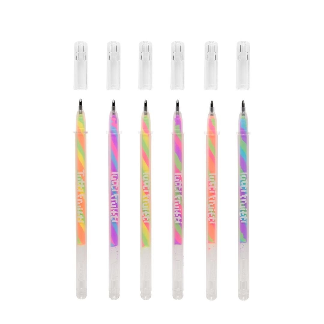 Tutti Fruitti Scented Coloured Gel Pens - Set of 6 - Ooly