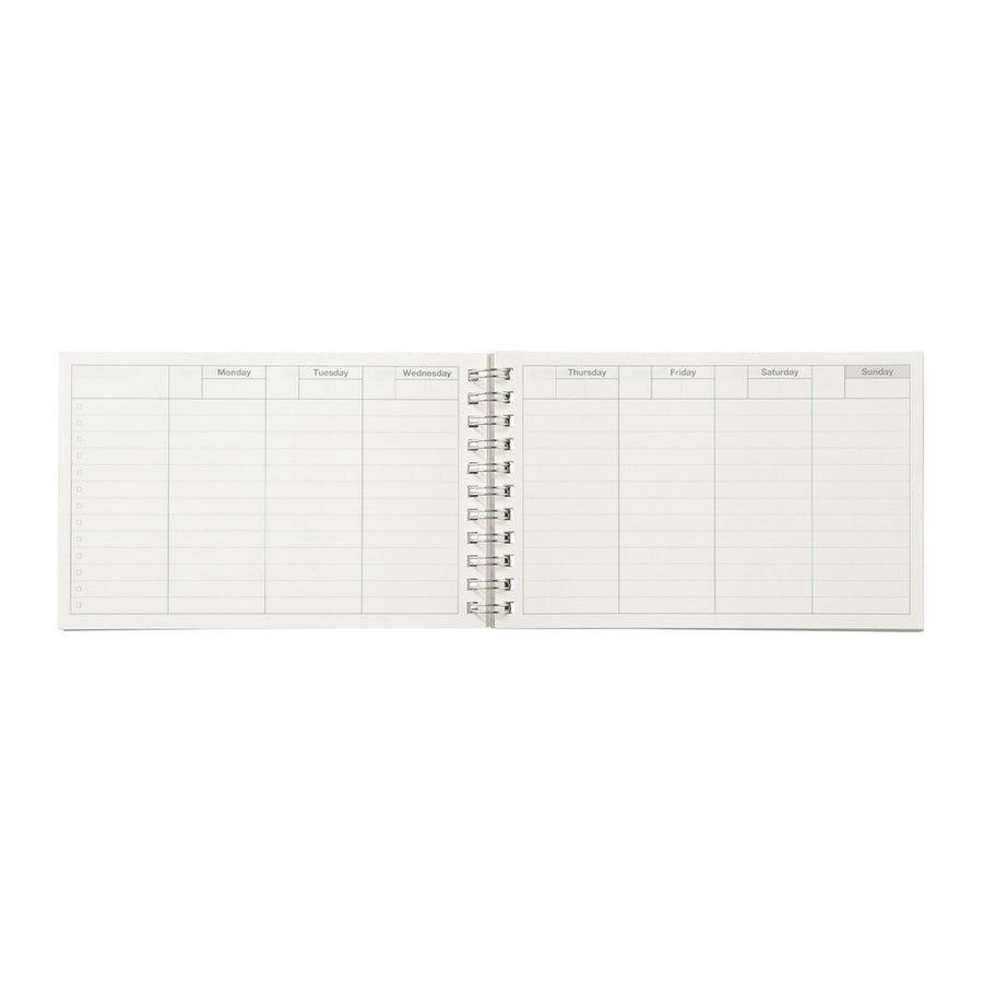 Undated Weekly Schedule - Mark's Tokyo - Turquoise - Mark's Inc.