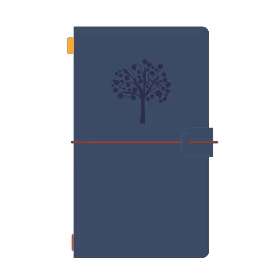 Under the Rowan Trees Refillable Travel Journal - Navy - Under the Rowan Trees