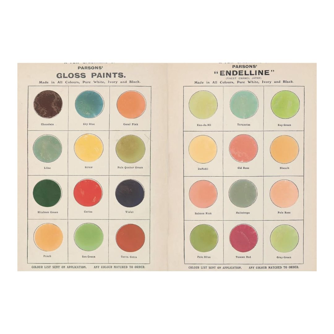 Vintage Colour Palettes - A Little Sticker Book - Skittledog