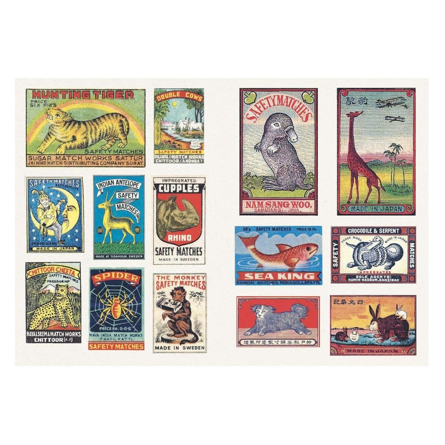 Vintage Matchboxes - A Little Sticker Book - Skittledog - Skittledog