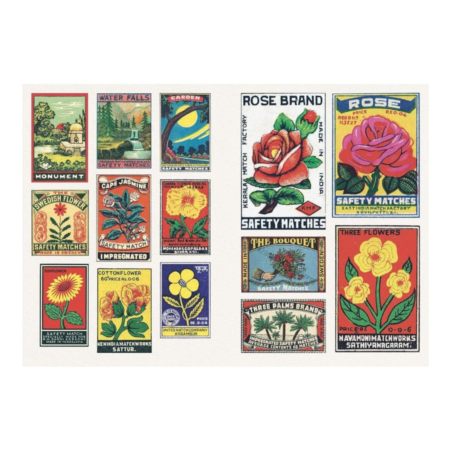 Vintage Matchboxes - A Little Sticker Book - Skittledog - Skittledog