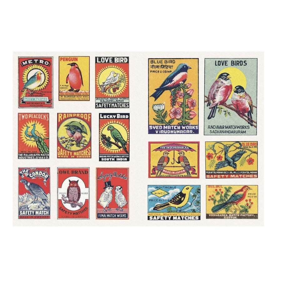 Vintage Matchboxes - A Little Sticker Book - Skittledog - Skittledog