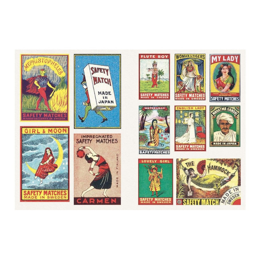Vintage Matchboxes - A Little Sticker Book - Skittledog - Skittledog
