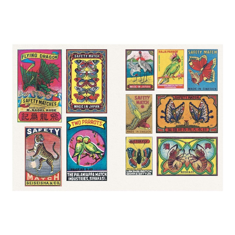Vintage Matchboxes - A Little Sticker Book - Skittledog - Skittledog