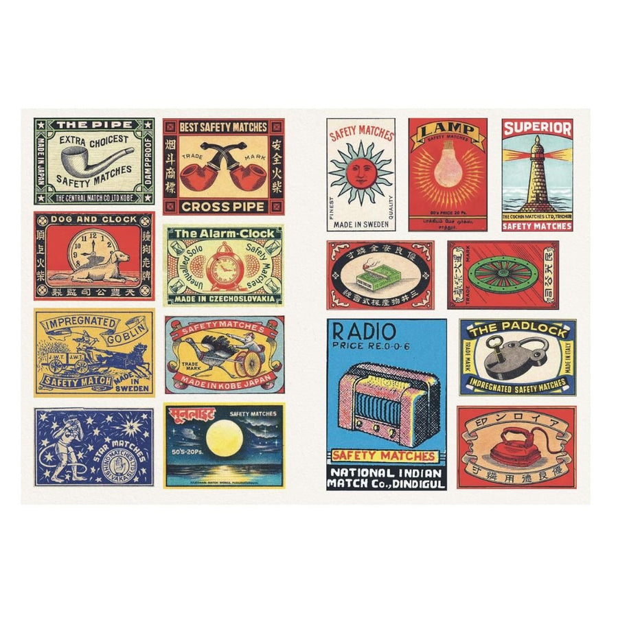 Vintage Matchboxes - A Little Sticker Book - Skittledog - Skittledog