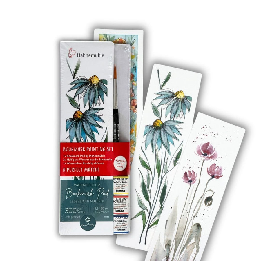 White Watercolour Paper Bookmark - Hahnemüehle