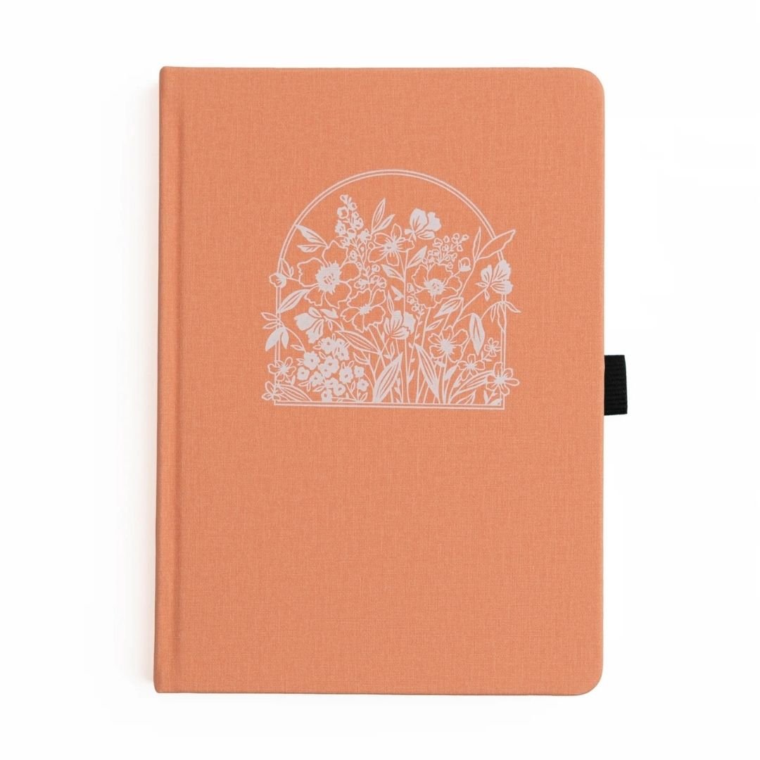Wildflowers Framed Dotted Journal - Archer & Olive - B6 - Archer & Olive