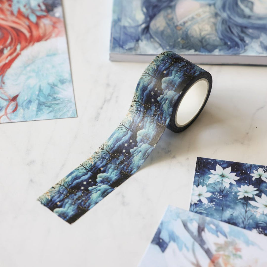 Winter Forest 30mm Washi Tape-Washi Tape-Under the Rowan Trees-