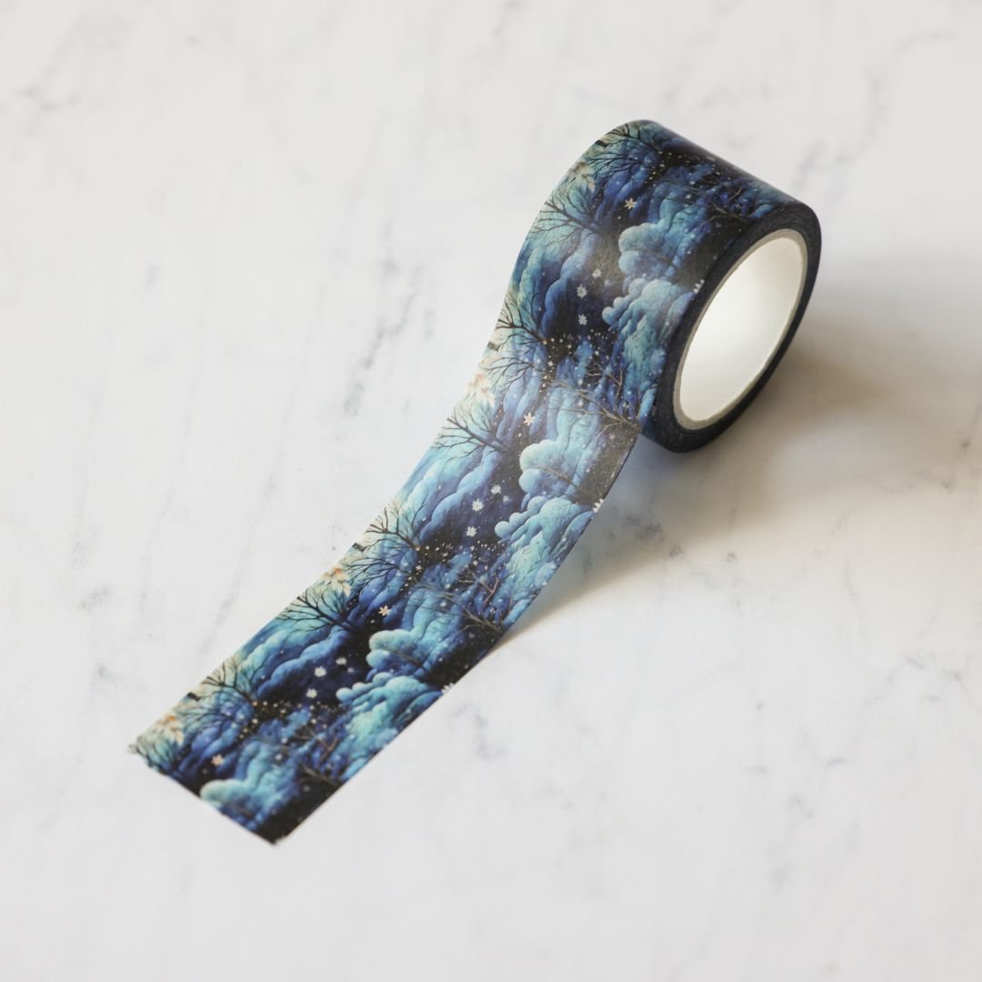 Winter Forest 30mm Washi Tape-Washi Tape-Under the Rowan Trees-
