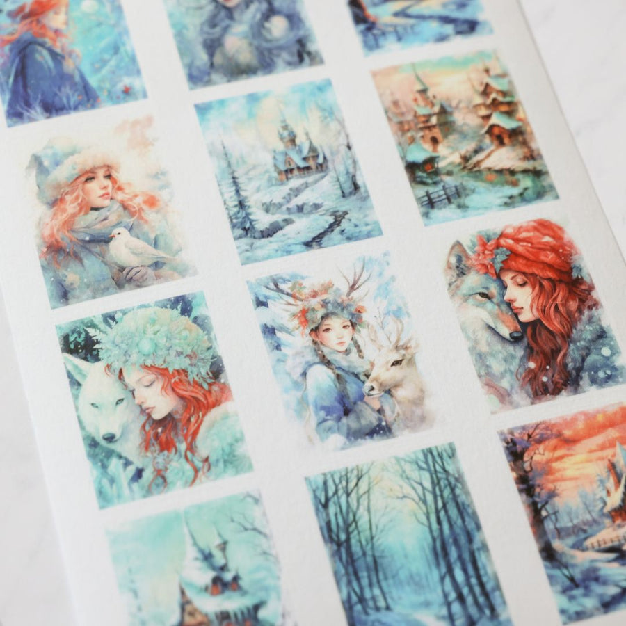 Winter Queen Sticker Sheets-Stickers-Under the Rowan Trees-Pictures