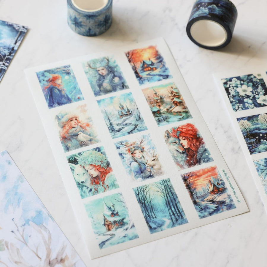 Winter Queen Sticker Sheets-Stickers-Under the Rowan Trees-Pictures