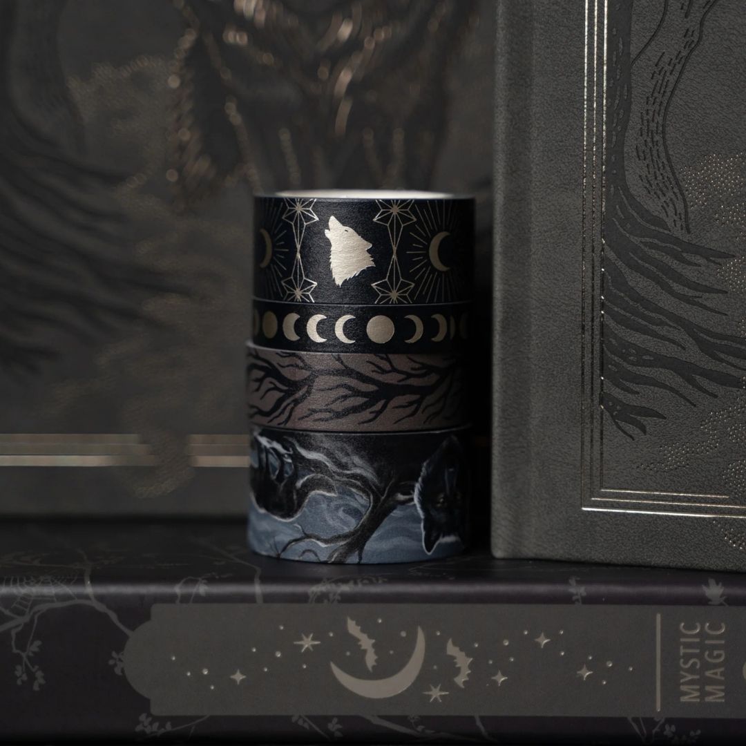 Wolf In The Night Washi Tape Set - Archer & Olive