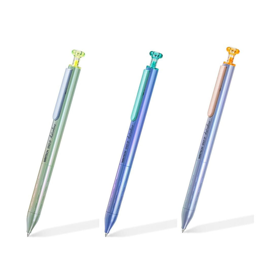 Writech Astroline Gel Pen 0.7mm + Black Refill - Blue - Writech