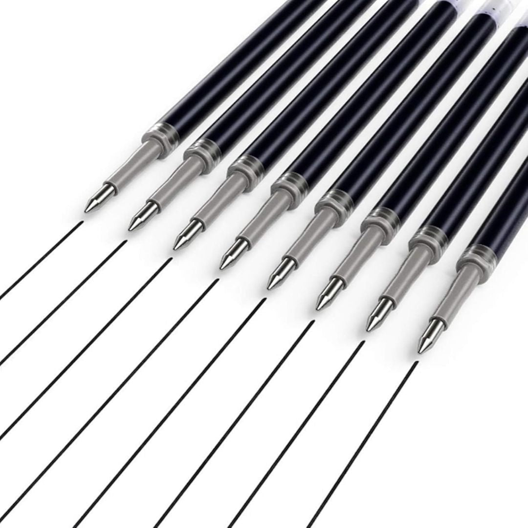 Writech Gel Pen Refills W-1156 0.7mm Blue or Black - Black - Writech
