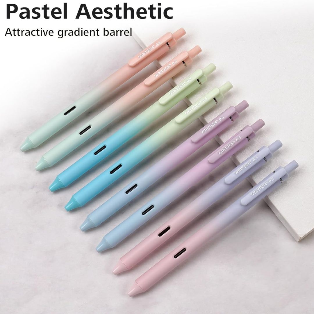 Writech Ombre Gel Pens - Black Ink - Writech