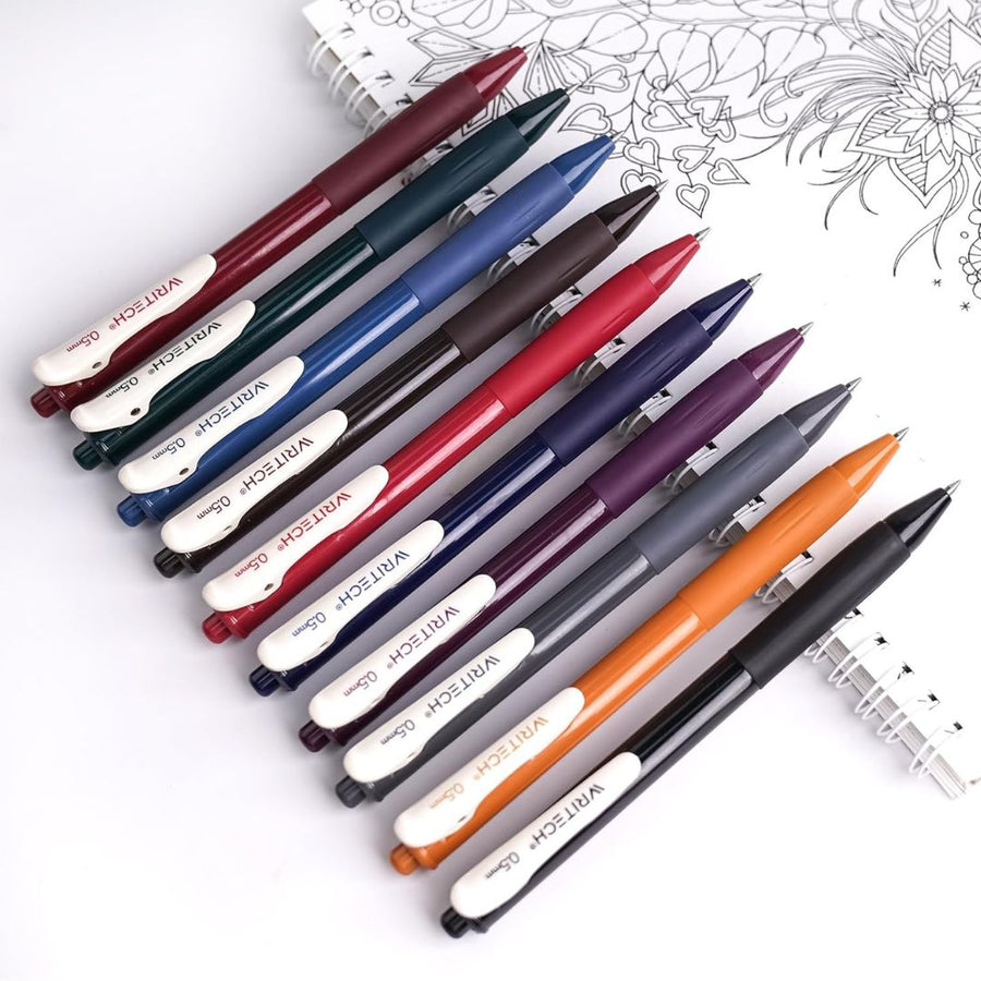 Writech Vintage Colour Gel Pens - Set 1 - Writech