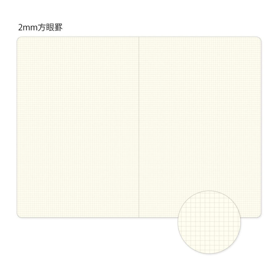 Yuru Log Notebook B6 - 2x2mm Grid - Under the Rowan Trees