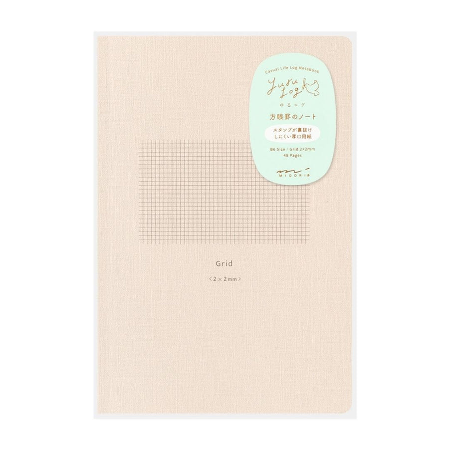 Yuru Log Notebook B6 - 2x2mm Grid - Under the Rowan Trees
