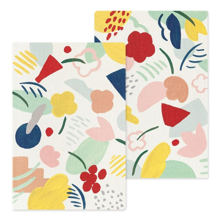 Yuru Log Notebook B6 - Motif Textile - 