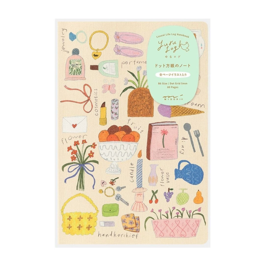Yuru Log Notebook B6 - My Life - Under the Rowan Trees