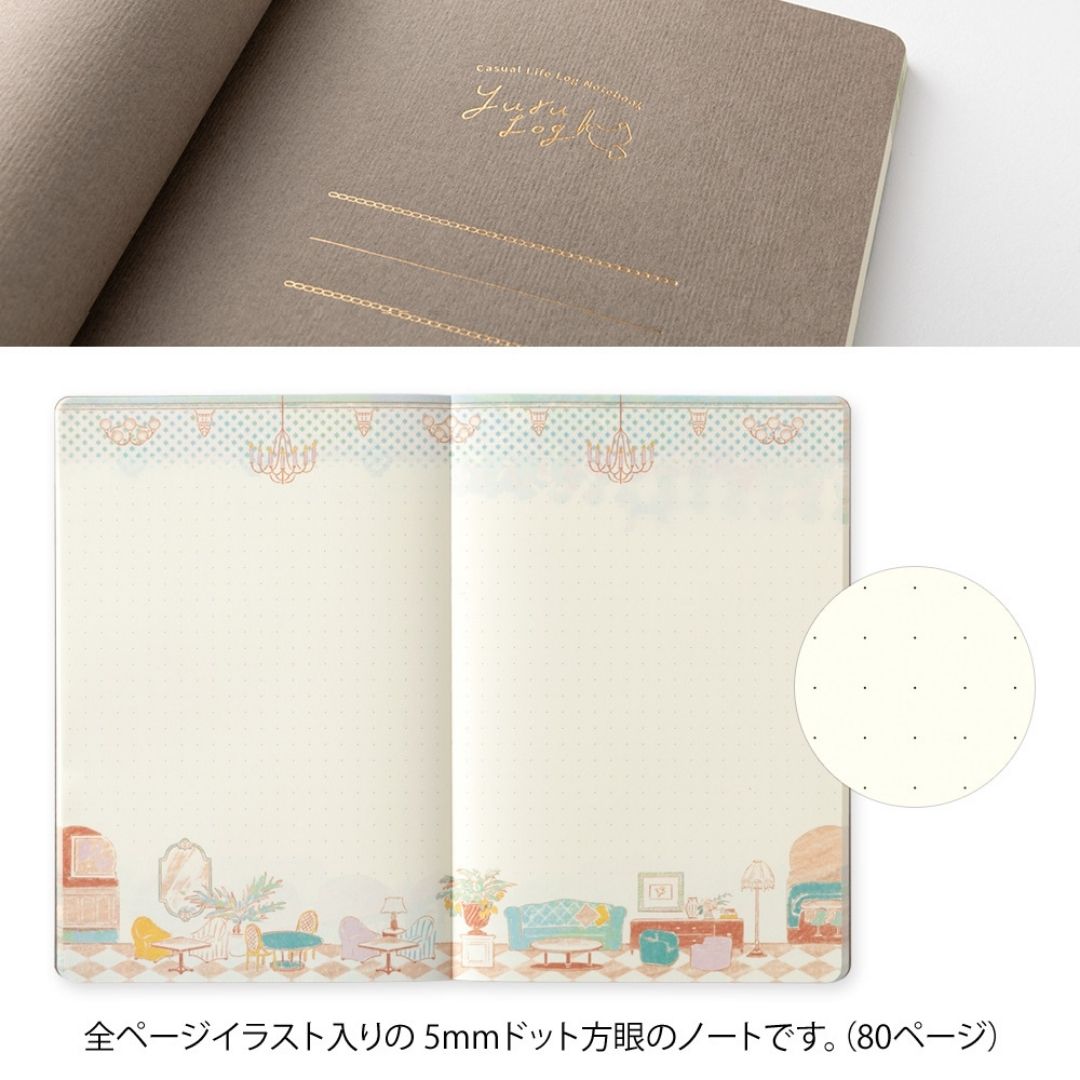 Yuru Log Notebook B6 - Travel & Hotel - 