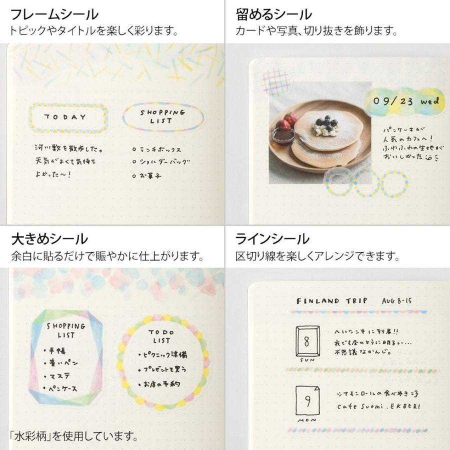 Yuru Log Sticker Sheet - Feeling - Under the Rowan Trees