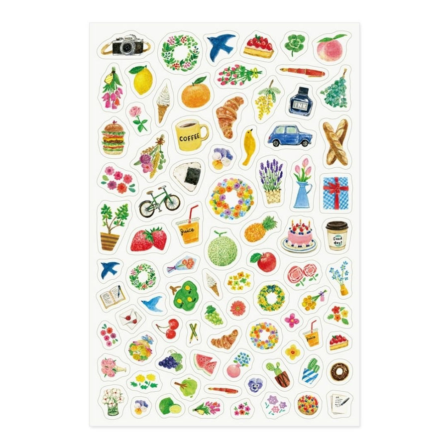 Yuru Log Sticker Sheet - Motif - Under the Rowan Trees