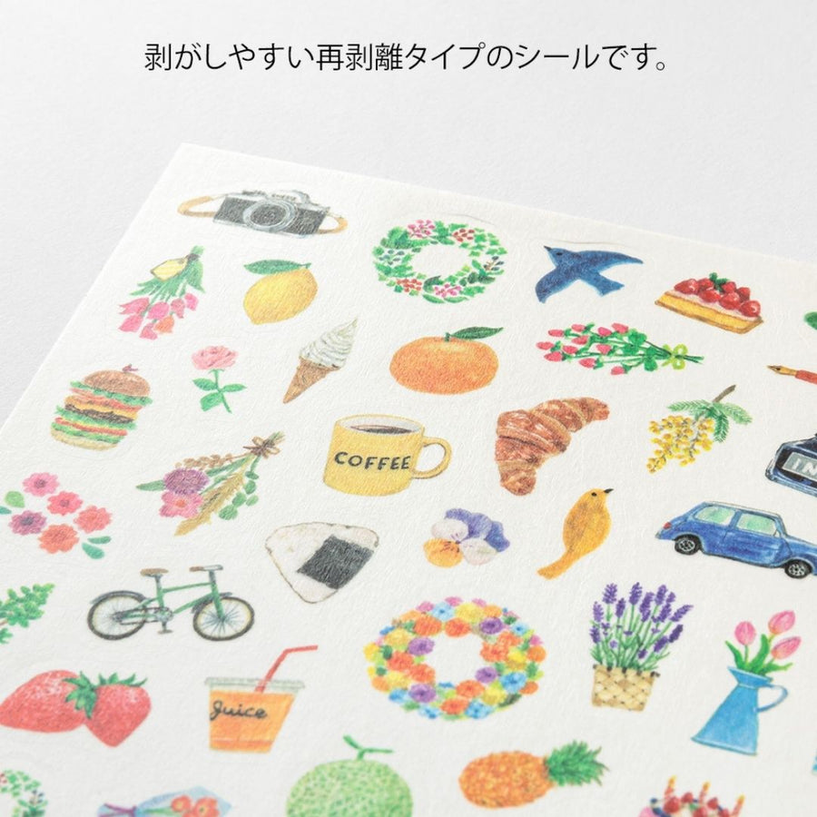 Yuru Log Sticker Sheet - Motif - Under the Rowan Trees