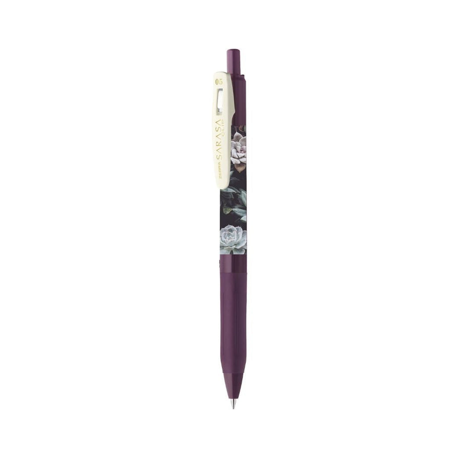 Zebra Sarasa Clip Calming Moments Gel Pens - Bordeaux - Zebra