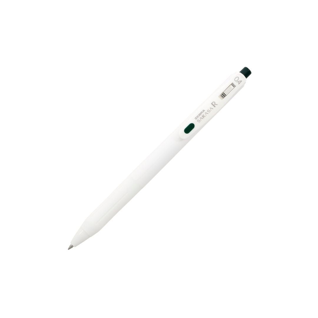 Zebra Sarasa r 0.4mm Retractable Gel Pens - Green Black - Zebra