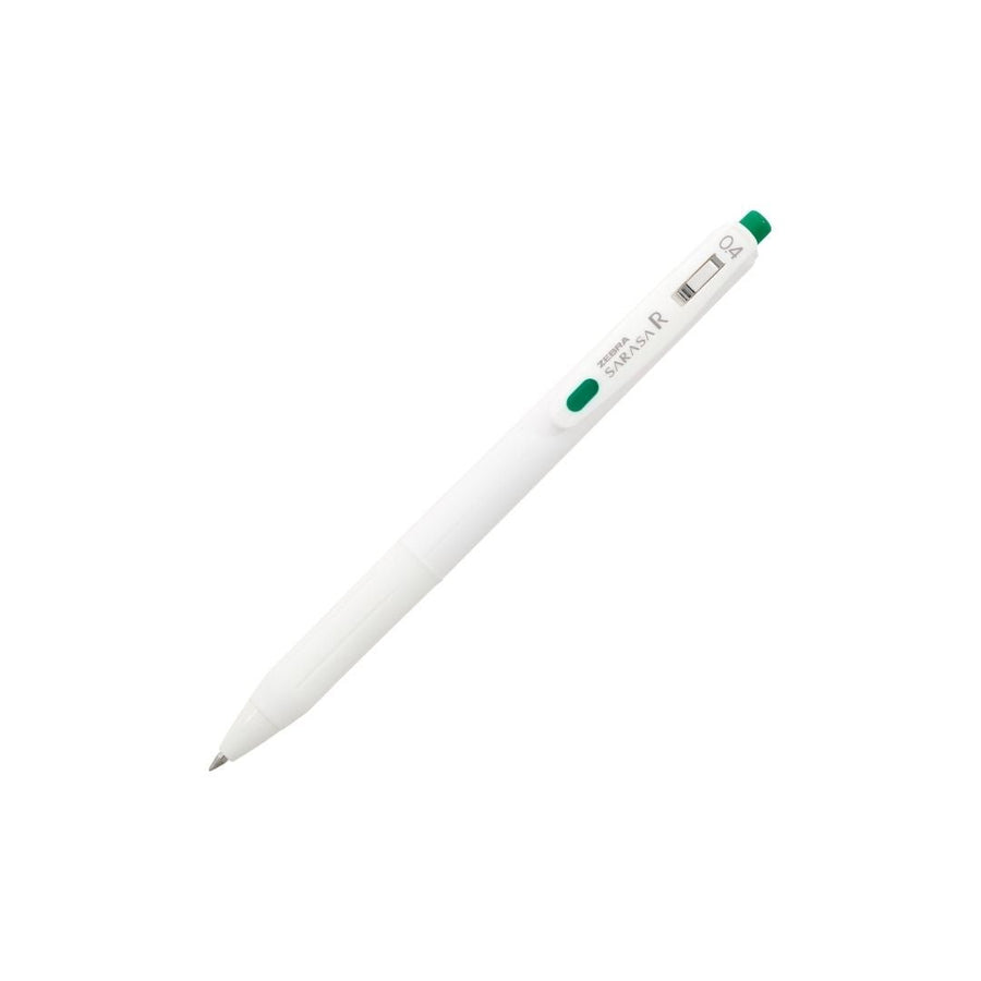 Zebra Sarasa r 0.4mm Retractable Gel Pens - Green - Zebra