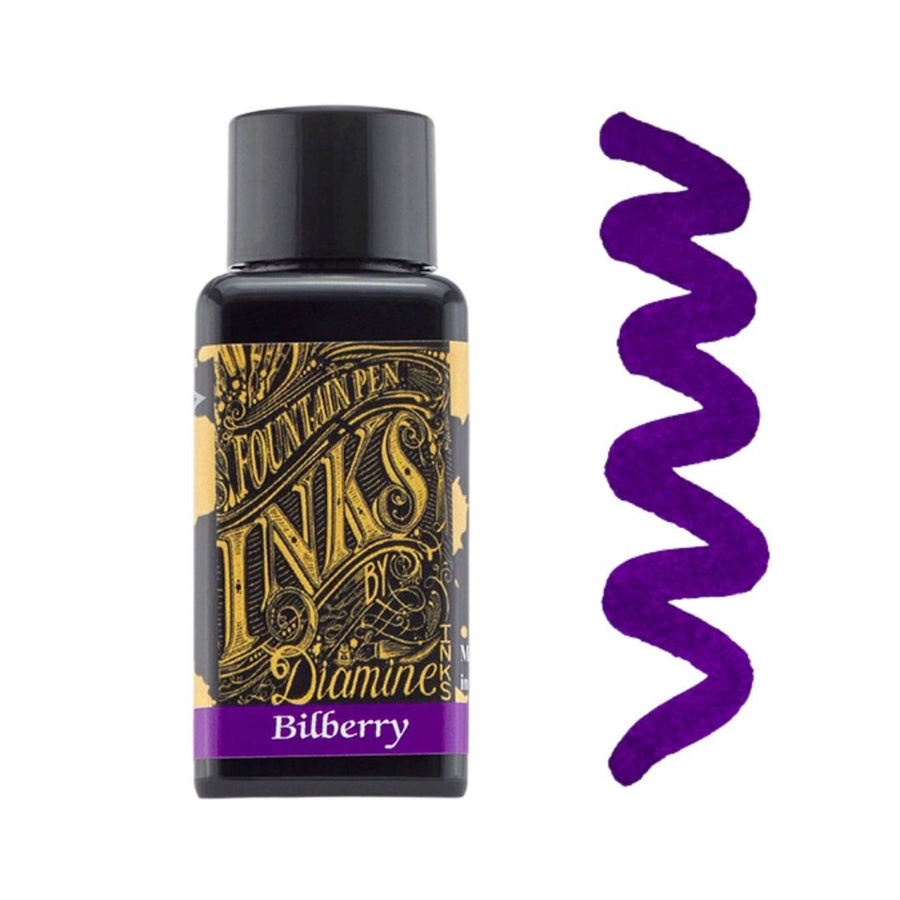 Purples Diamine Fountain Pen Inks 30ml - Bilberry
