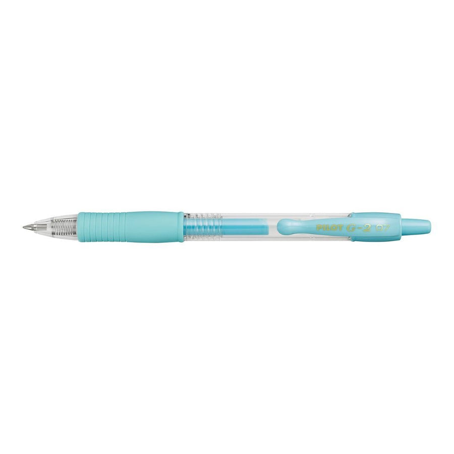 Pastel Gel Pens G-2 07 Pilot-Pens-Pilot-Pastel Blue