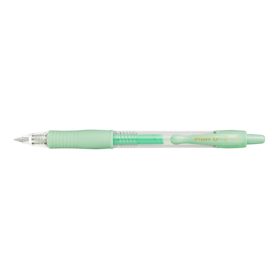 Pastel Gel Pens G-2 07 Pilot-Pens-Pilot-Pastel Green