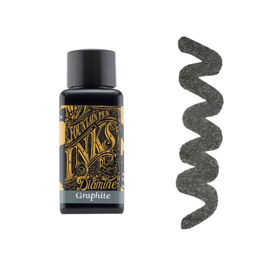 Diamine Fountain Pen Inks 30ml - Graphite