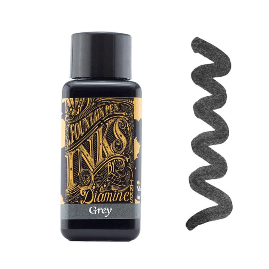 Diamine Fountain Pen Inks 30ml - Grey